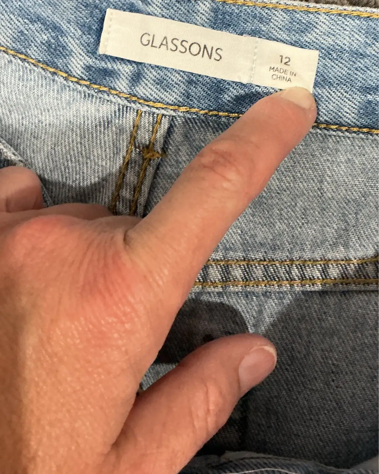 Women’s Glasson’s denim shorts – photo 2