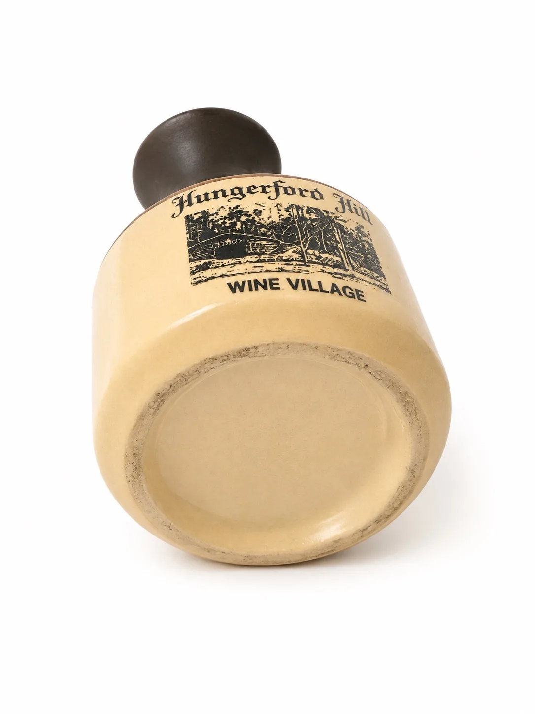 Hungerford Hill Wine Village Ceramic Wine Carafe Decanter Vintage Australian Pot — photo 2