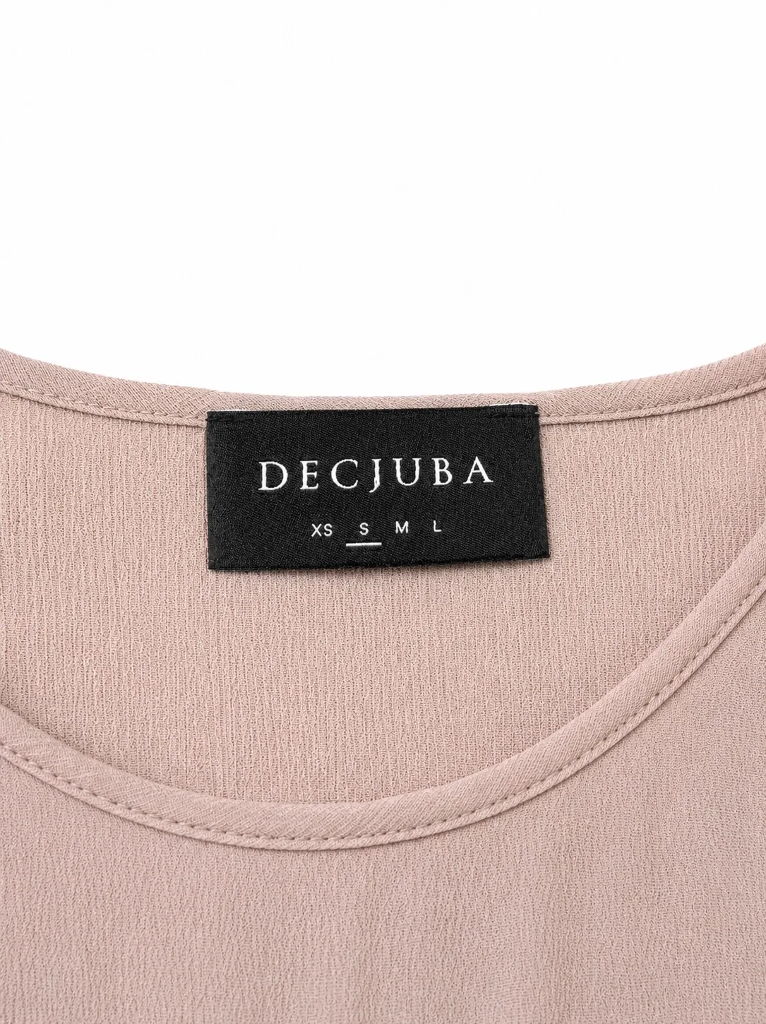 Decjuba Women's Dusty Pink Round Neck Short Sleeve Pocket Blouse Size S BNWT — photo 2