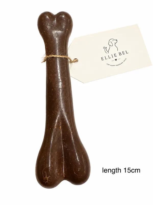 Tough Dog Chew Toy Bones For Aggressive Chewers Puppy Teething Chew Toy 15cm NEW