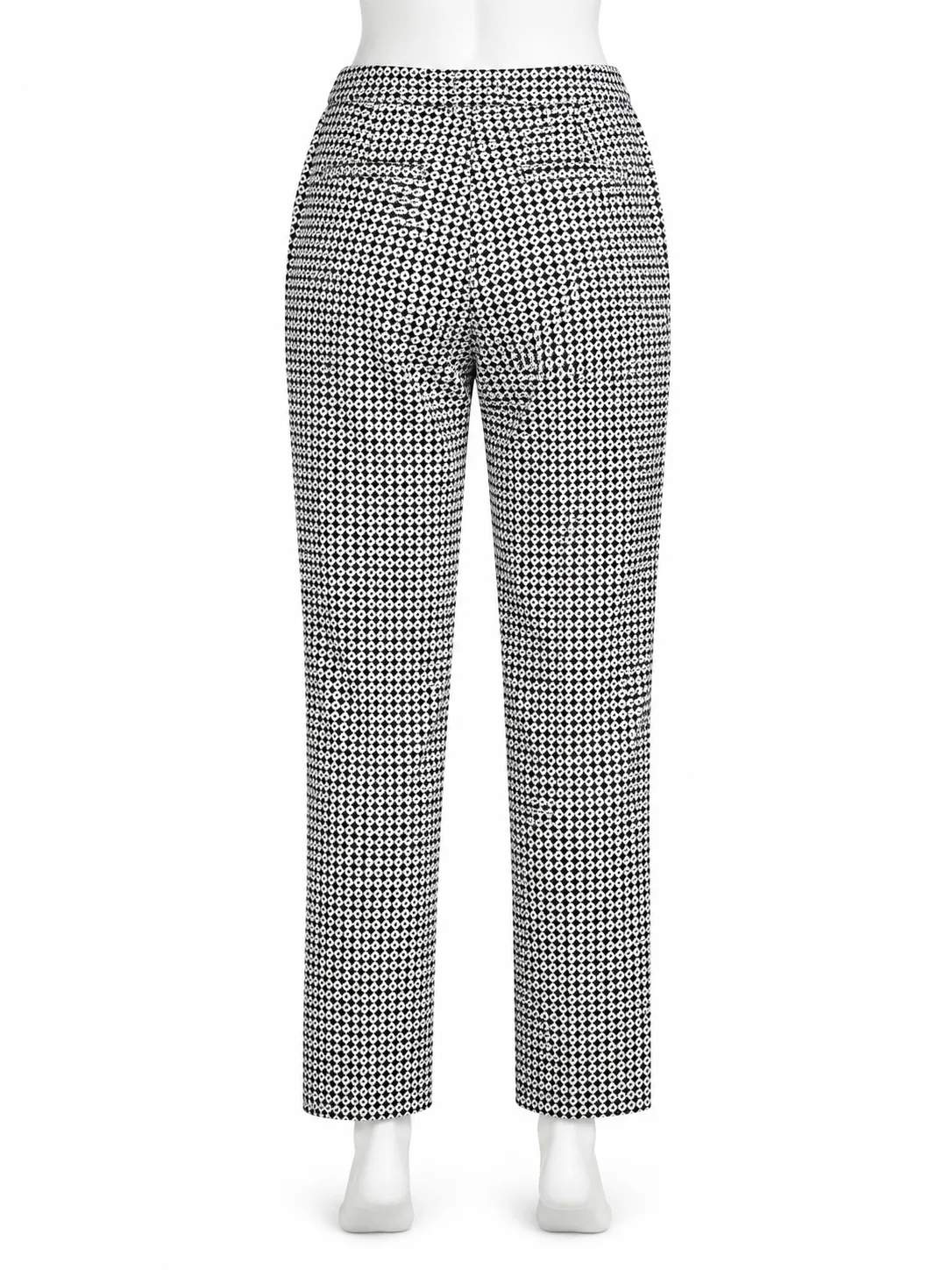 Portmans Status Women's Black White Houndstooth Slim Dress Pants Size AU 6 – photo 2
