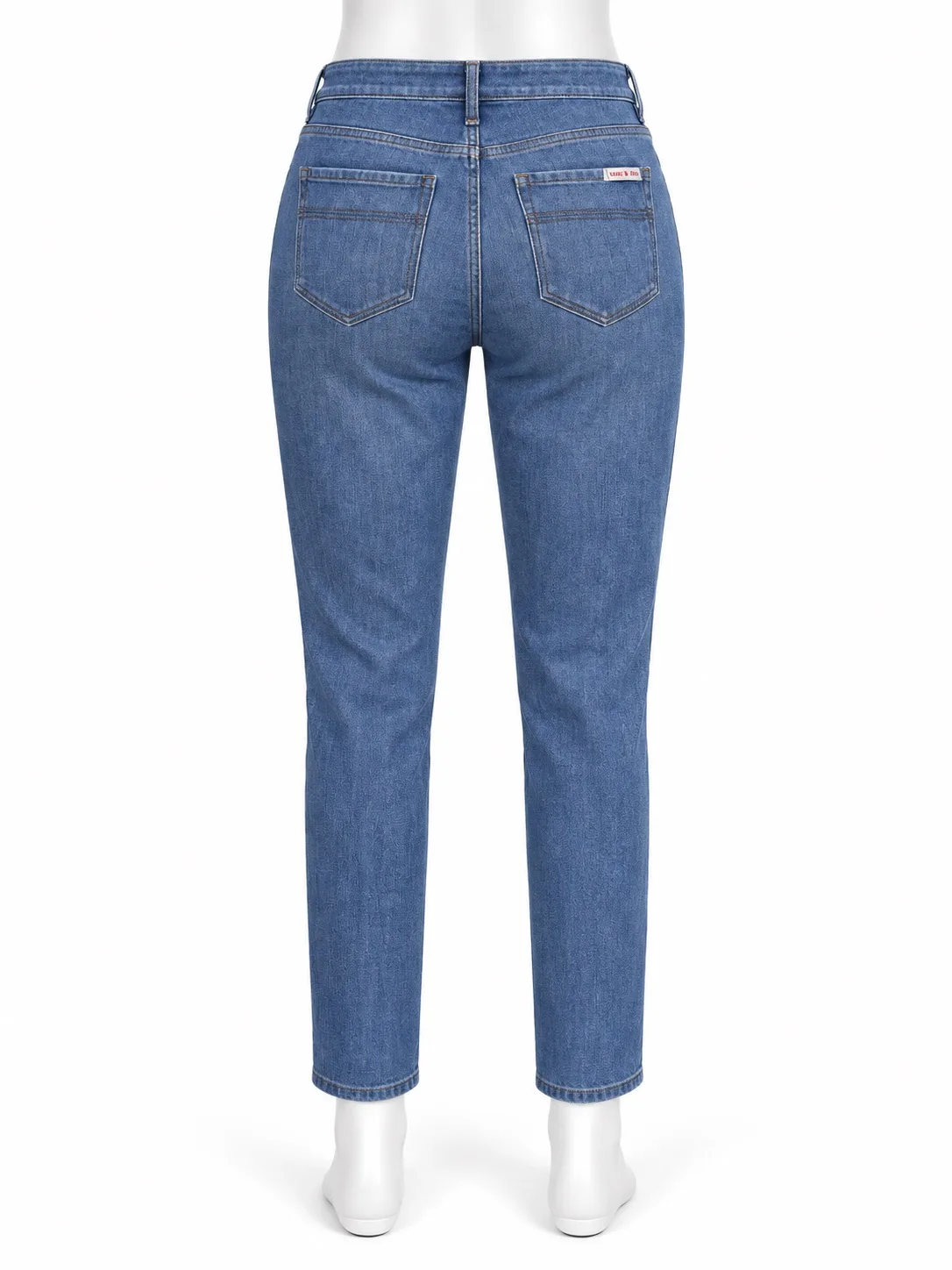 sass & bide Strayed Misfit Women's Skinny Jeans Blue Wash Low Rise Pocket AU 8 – photo 2