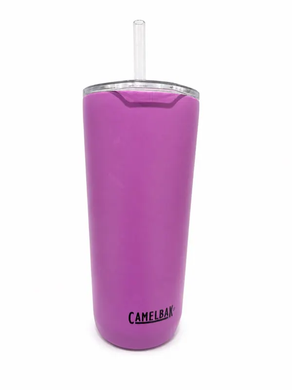 CamelBak Vacuum Insulated Stainless Steel Tumbler Lid & Straw Double Wall Purple