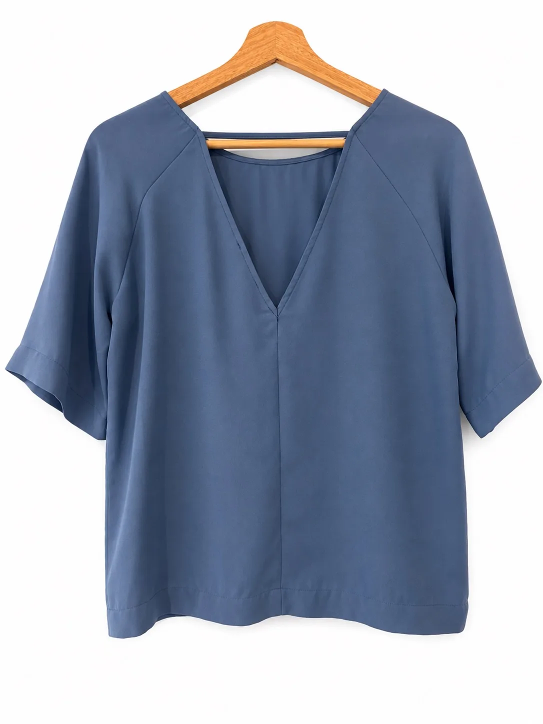 Sportsgirl Women's Chic Powder Blue Relaxed Fit Top Size 6 — photo 2