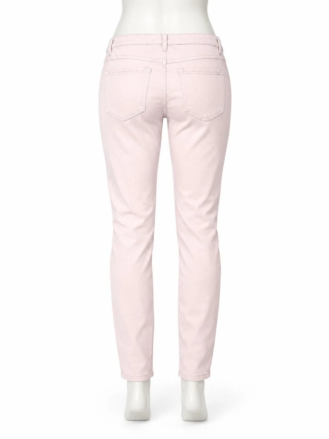 Bershka BSKGIRL Women's Girl's Low Rise Skinny Jeans Pink Light Wash EUR 36 AU 6 – photo 2
