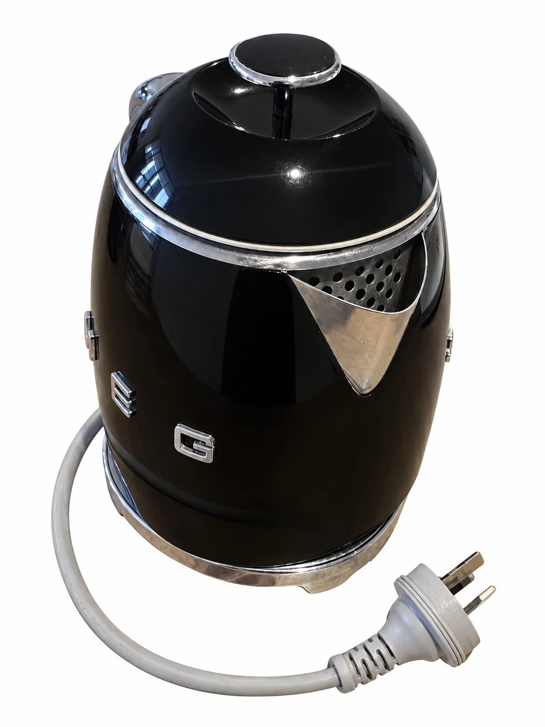SMEG Mini 50's Retro 0.8L Black Electric Kettle Auto Shut Off Great condition – photo 2