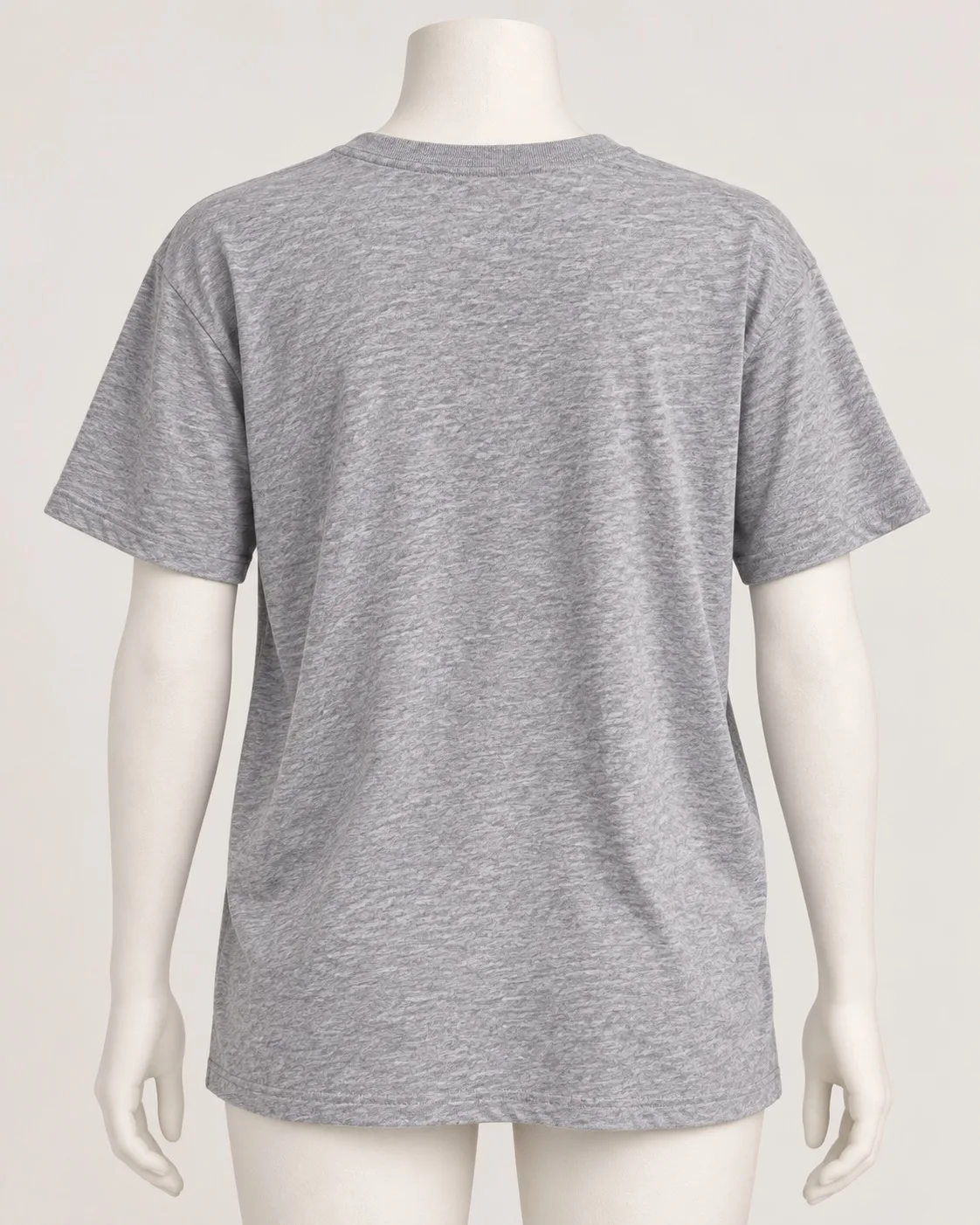 Assembly Label Women's Grey Logo Crew Neck Short Sleeve Cotton Jersey Tee Size 6 – photo 2