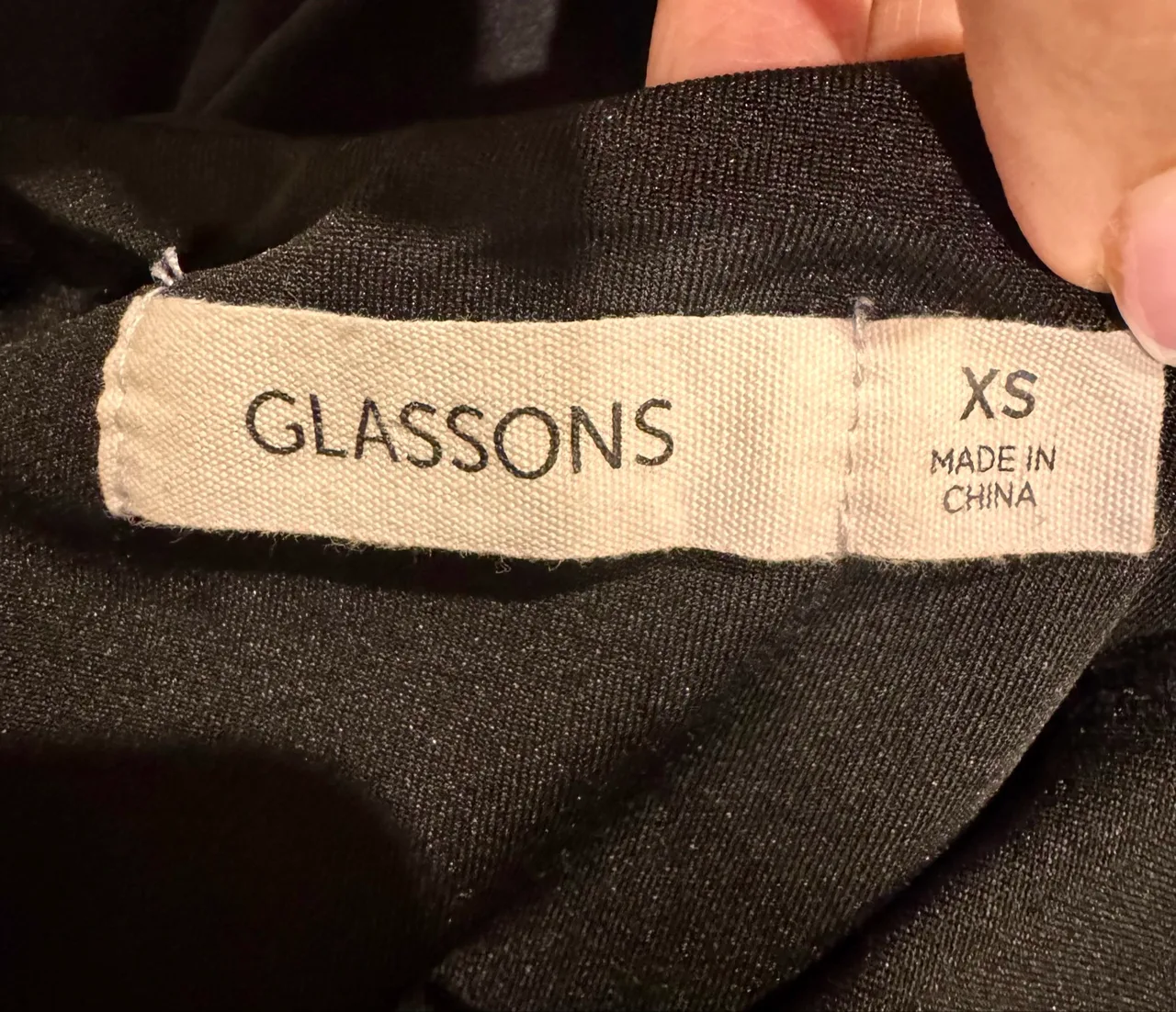 Glassons Black Cut-Out Ruched Stretch V-Neck Spaghetti Strap Maxi Dress XS — photo 5