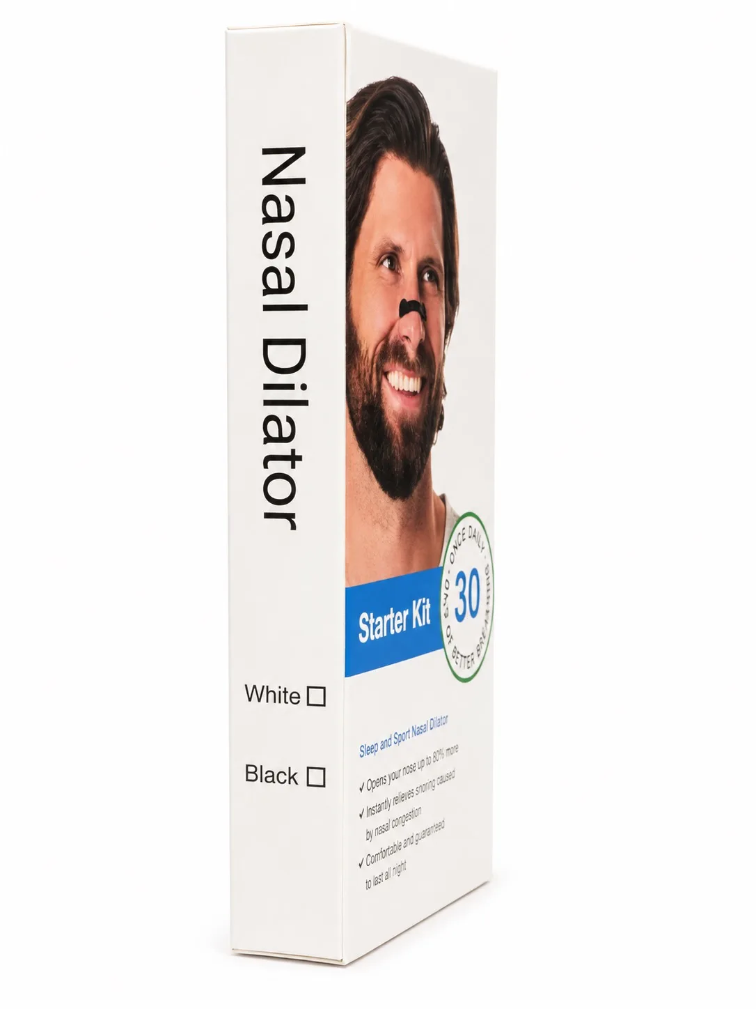 Intake Nasal Dilator Starter Kit Black Sleep Sport Anti Snoring Nasal Congestion — photo 3