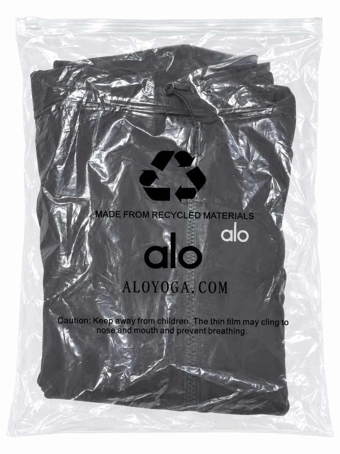 Alo Yoga Women's Black / Chocolate Contour Jacket Full Zip Size CAN 4 AU 8 AU 10 – photo 8
