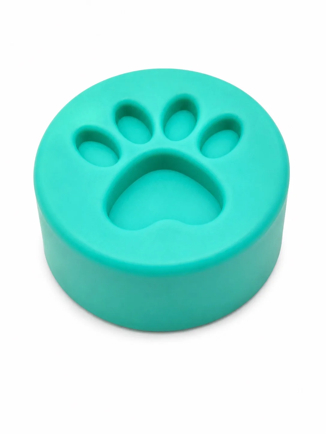 Interactive Treat Dispensing Dog Puzzle Toy Tube Plastic Purple Green Brand New — photo 6