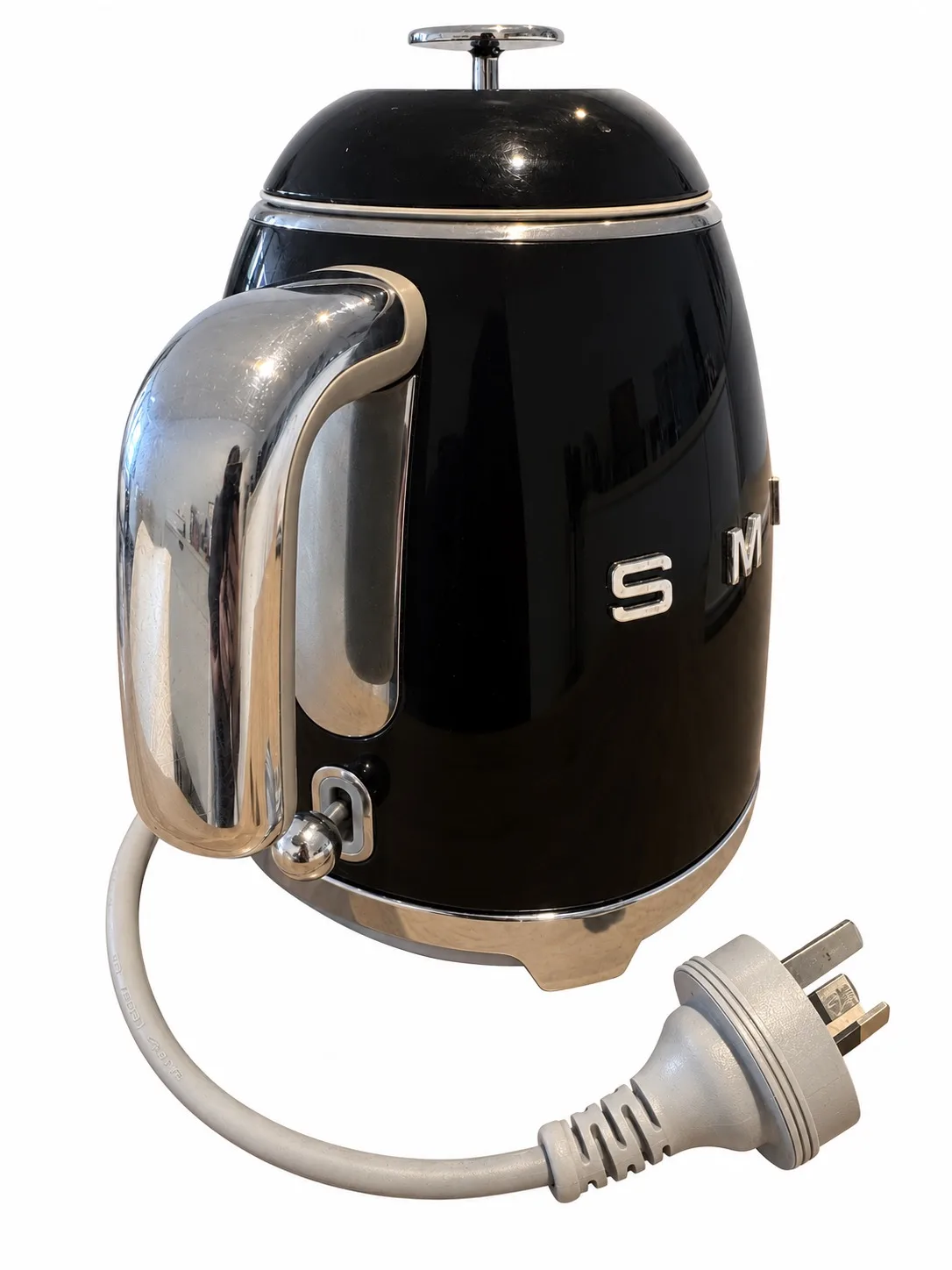 SMEG Mini 50's Retro 0.8L Black Electric Kettle Auto Shut Off Great condition – photo 3