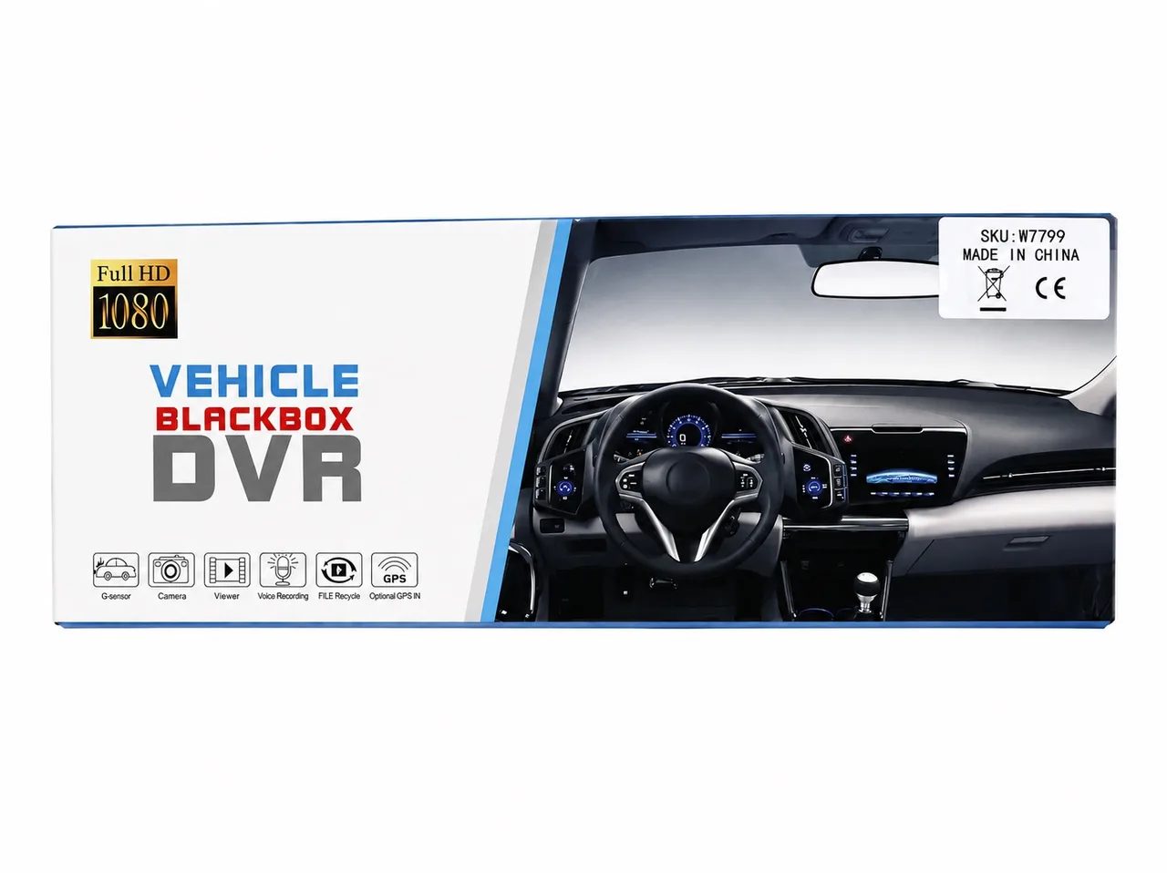 Vehicle Blackbox DVR Mirror Full HD 1080 High Definition, Car Recorder BNIB — photo 4