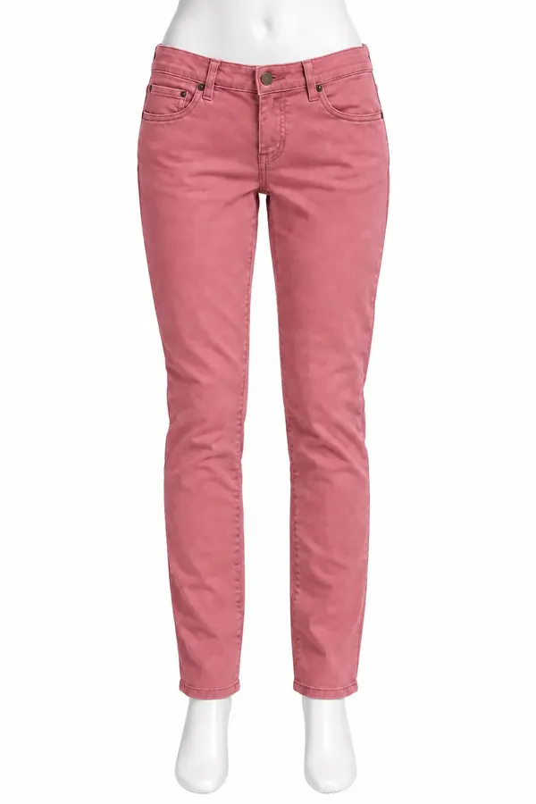 sass & bide Women's Skinny Jeans Dusty Pink Stretch Denim 5 Pocket Sz26 AU6 AU8