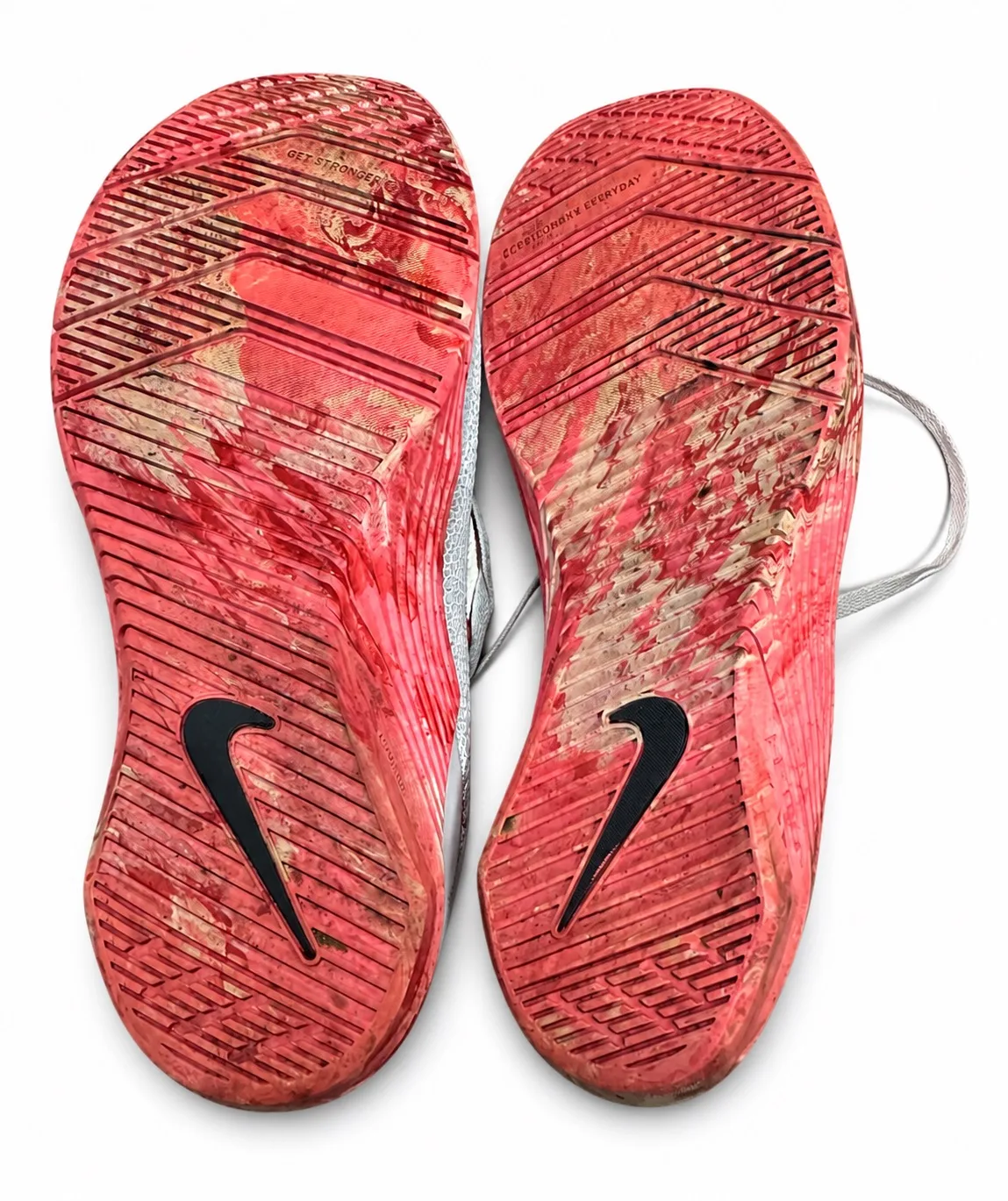 Nike Metcon 5 Premium Women's Size US 7.5 UK5 Grey Pink Sole Shoes Gym Crossfit — photo 5