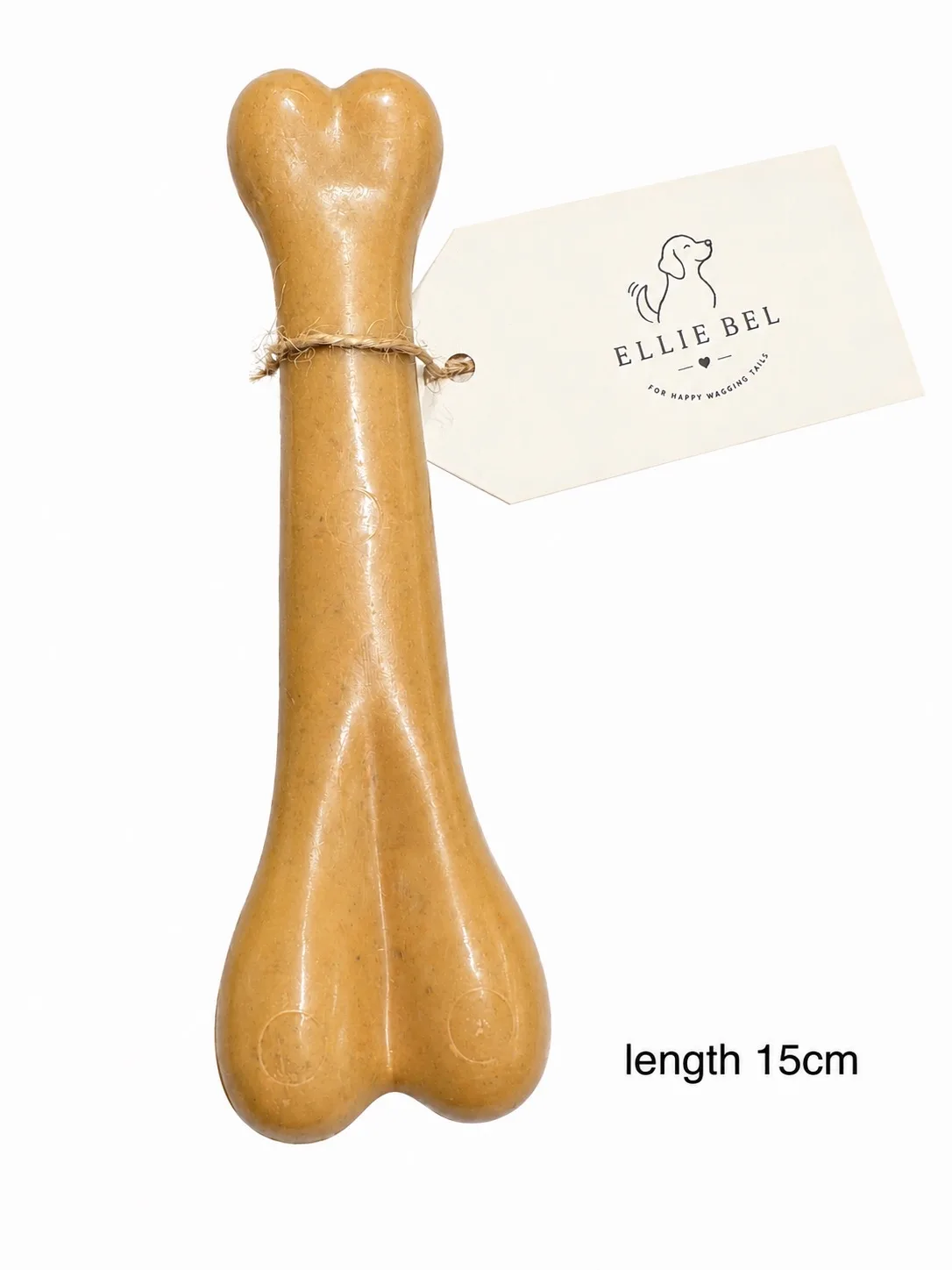 Tough Dog Chew Toy Bones For Aggressive Chewers Puppy Teething Chew Toy 15cm NEW — photo 3