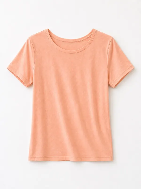 GapFit Breathe Peach Crew Neck Short Sleeve Shirt Top Women's Yoga Gym Size S