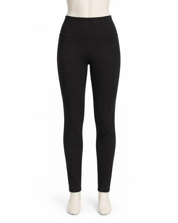 Muscle Republic Women's Black High Rise Ankle Leggings Nylon Size XS AU 6 8