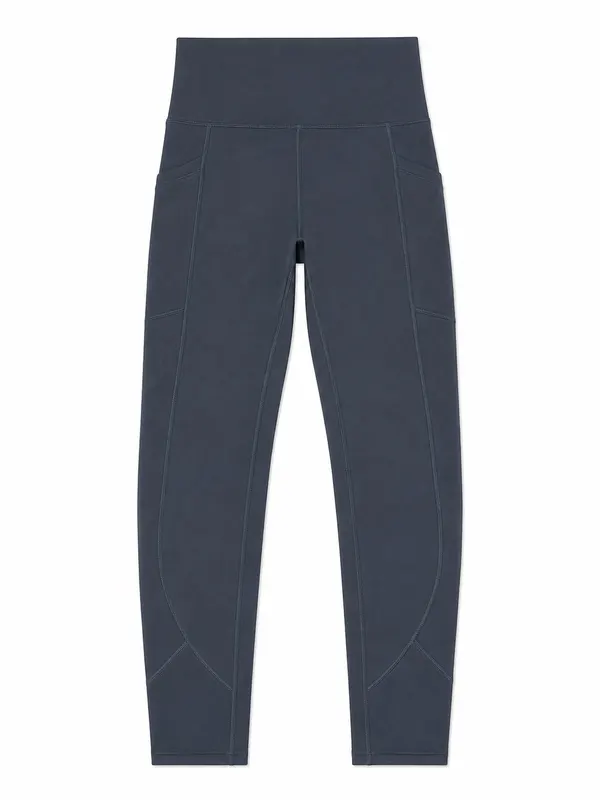 Rock Wear Women's Leggings Slate Grey Size 6 Pockets Activewear Gym Yoga BNWOT
