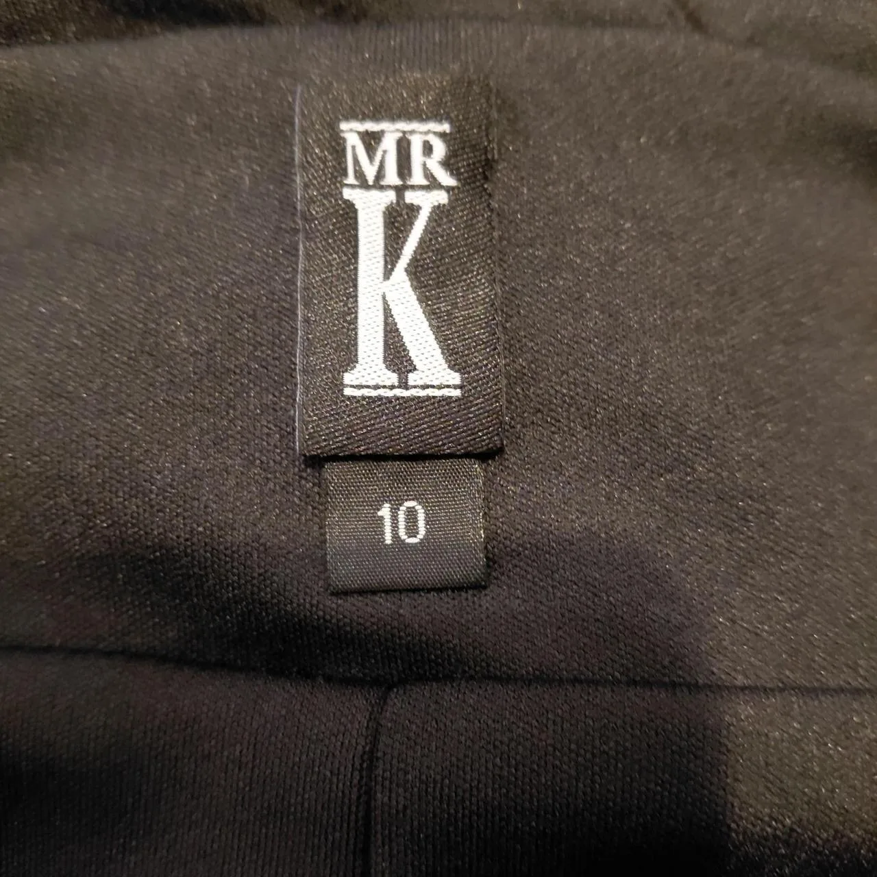 MR K womens black v neck dress size AU 10 — photo 7