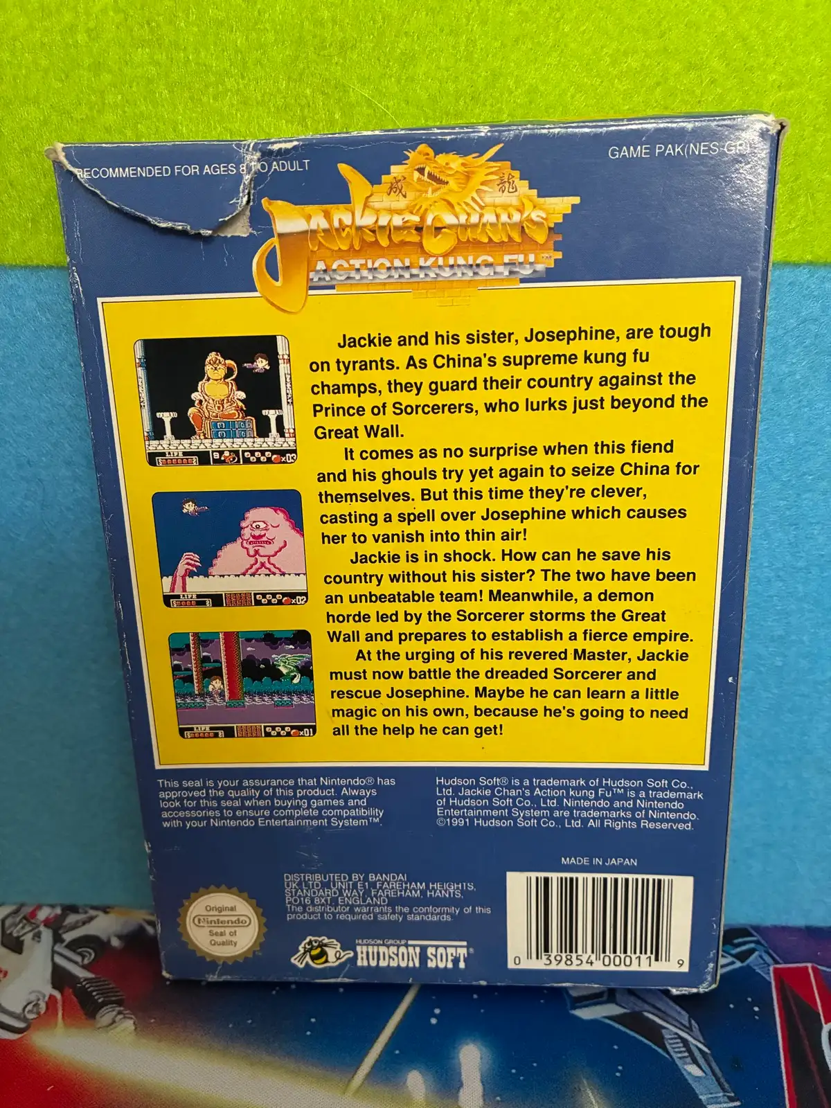 Jackie Chan’s Action Kung Fu NES PAL boxed – photo 4