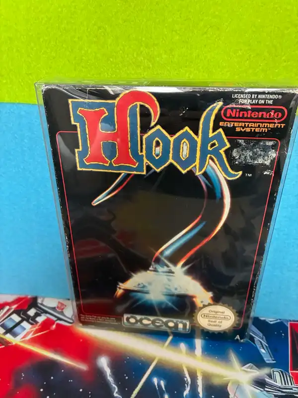 Hook NES boxed with manual PAL