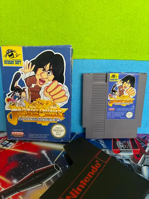 Jackie Chan’s Action Kung Fu NES PAL boxed