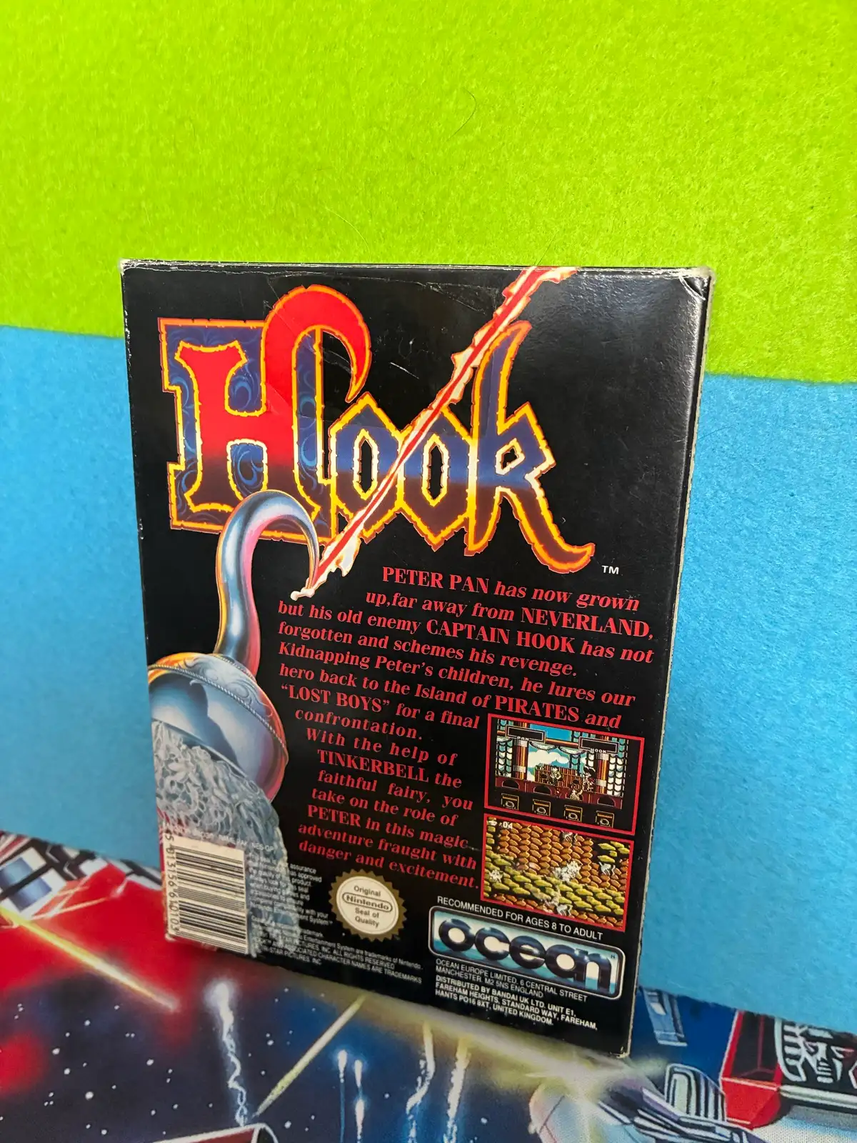 Hook NES boxed with manual PAL – photo 2