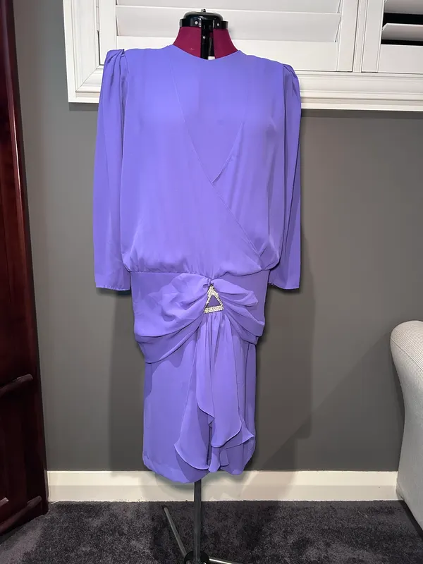 Vintage 1990’s Purple cocktail dress