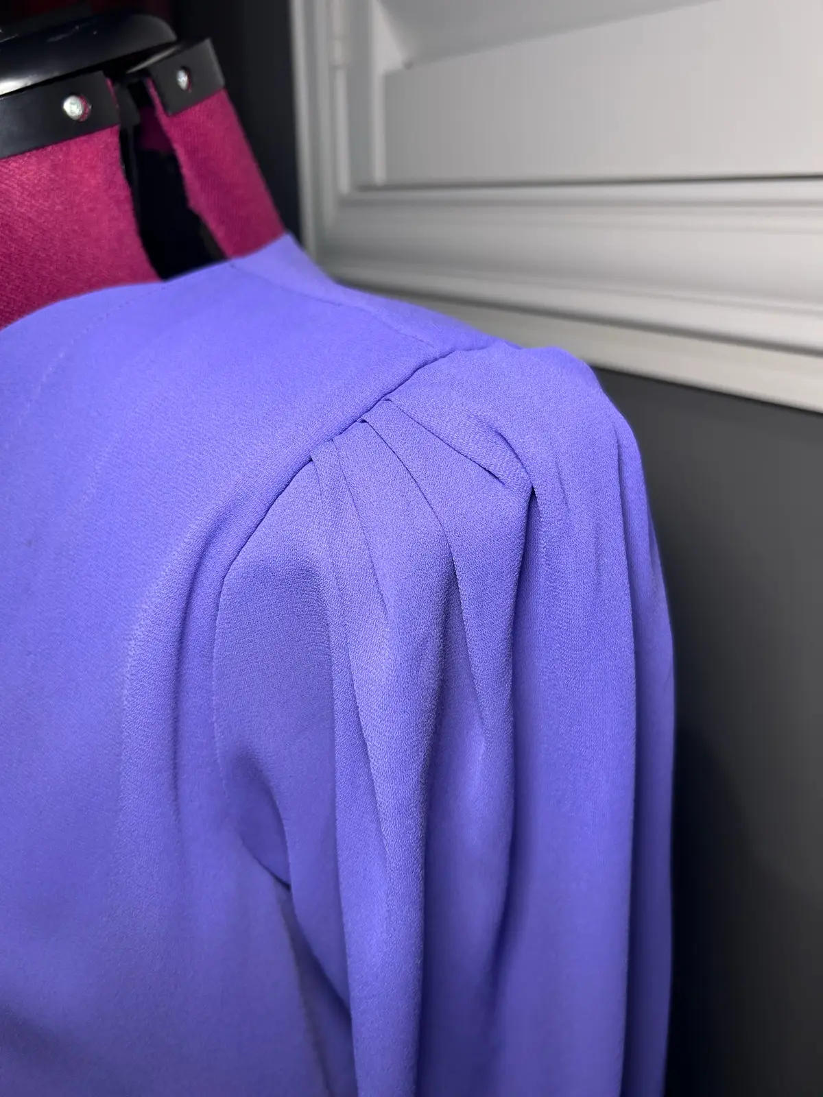 Vintage 1990’s Purple cocktail dress – photo 5