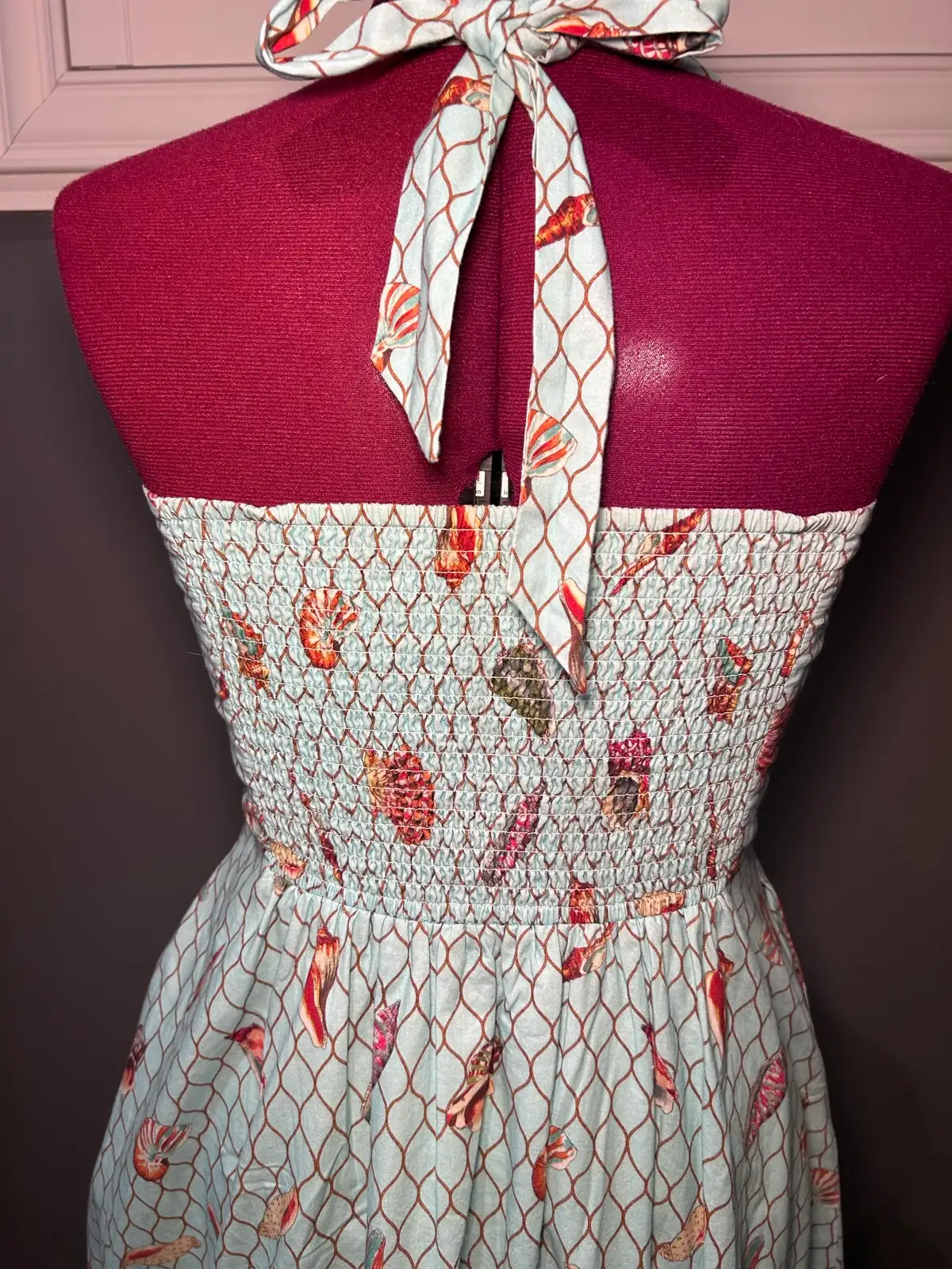 Revival halter neck retro dress – photo 4