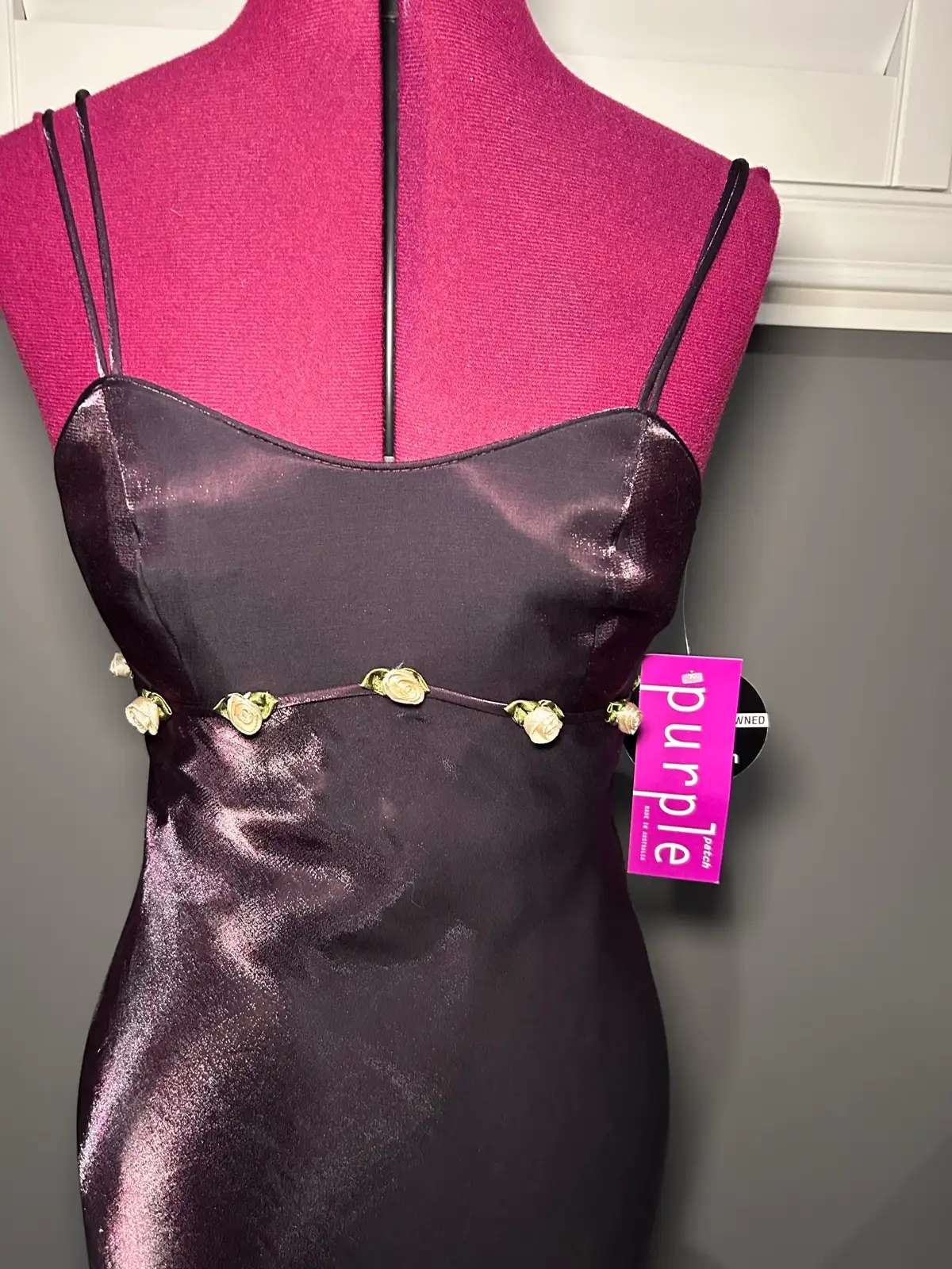 Purple Patch Evening Dress early 2000’s – photo 2