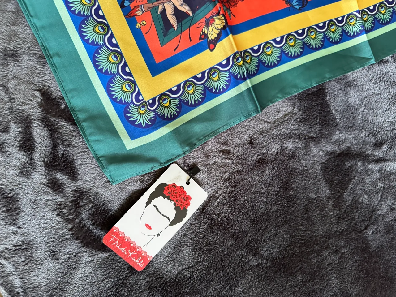 Frida Kahlo Silk Scarf — photo 6
