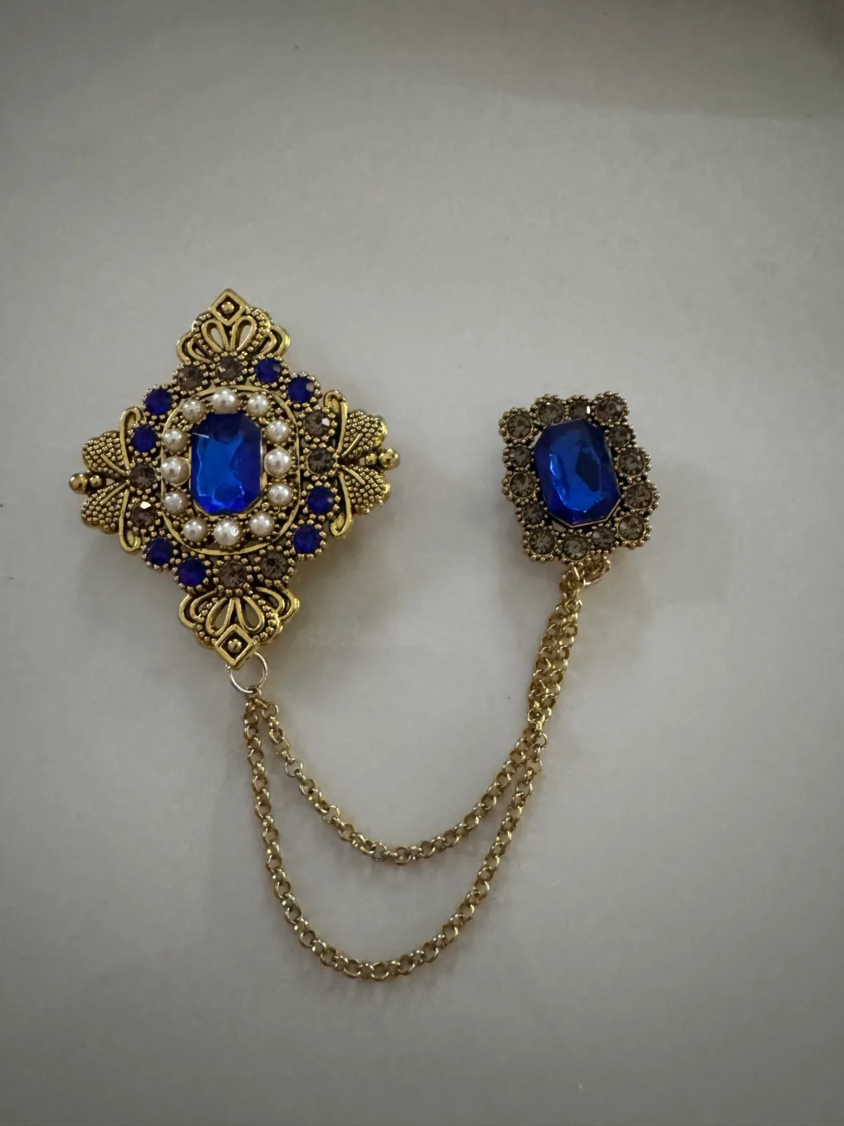 Vintage inspired brooch — photo 4