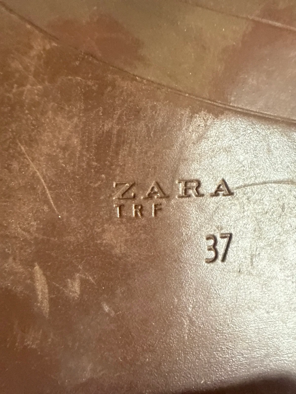 Zara pointed Chelsea leather boots women’s size 7 — photo 5