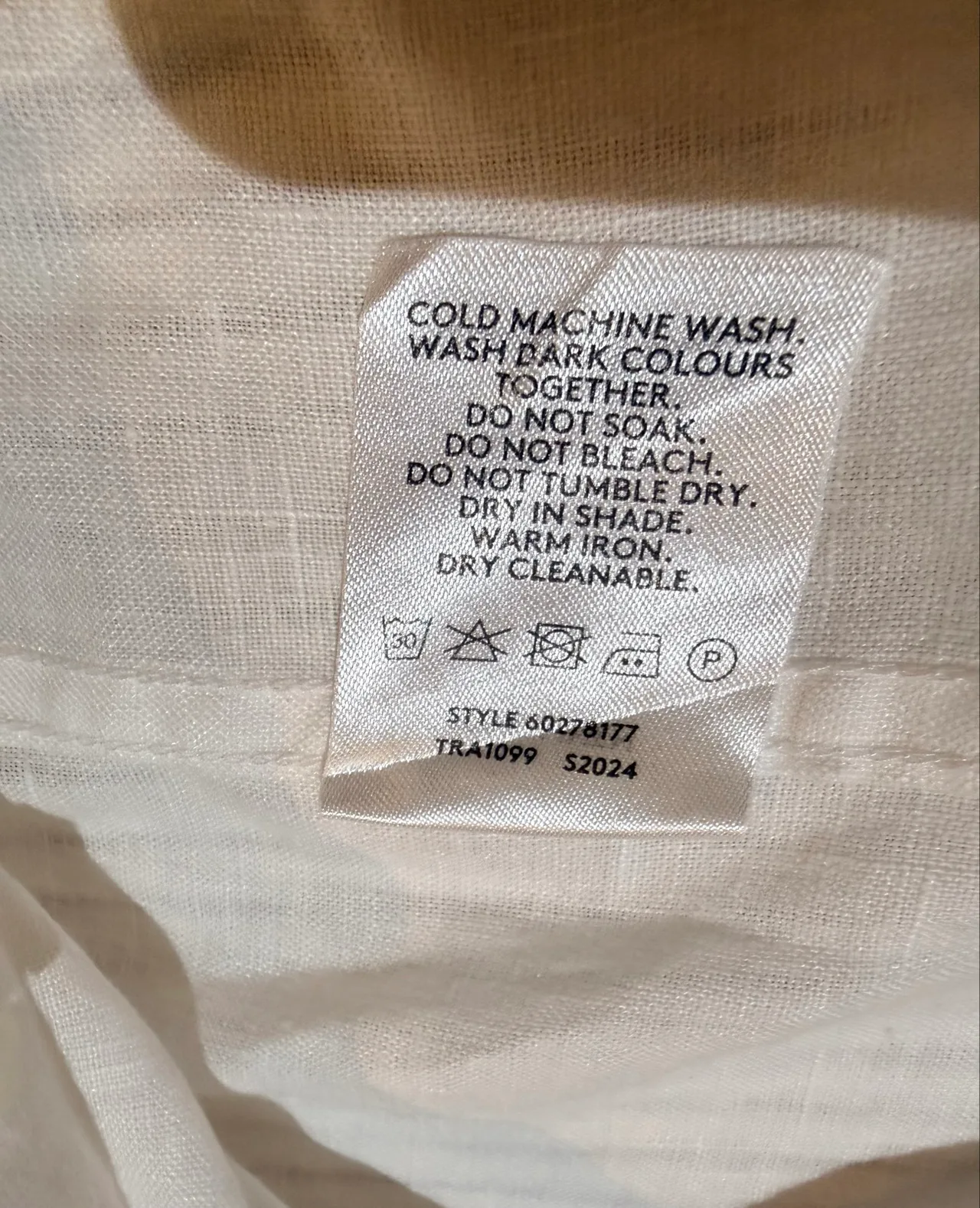 Country Road linen shirt size 10 kids – photo 4