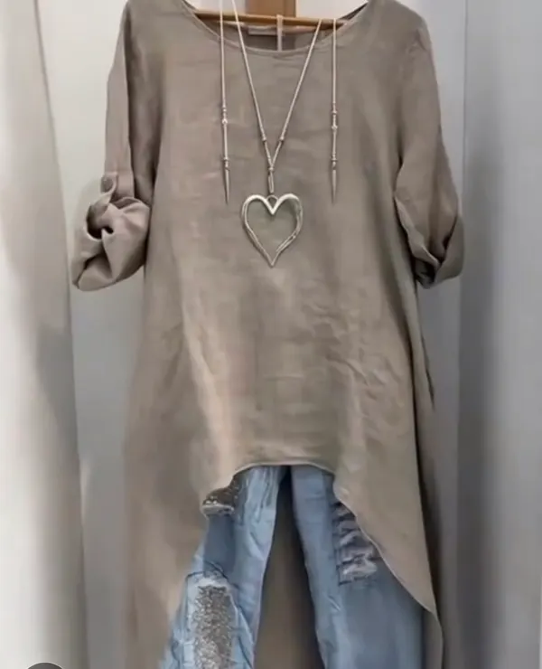Long top khaki size XL