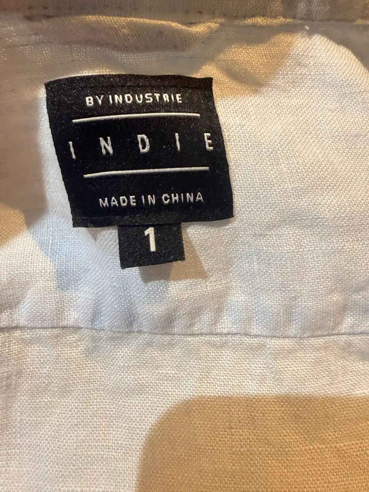 Baby Boys linen Industrie shirt size 1 – photo 6
