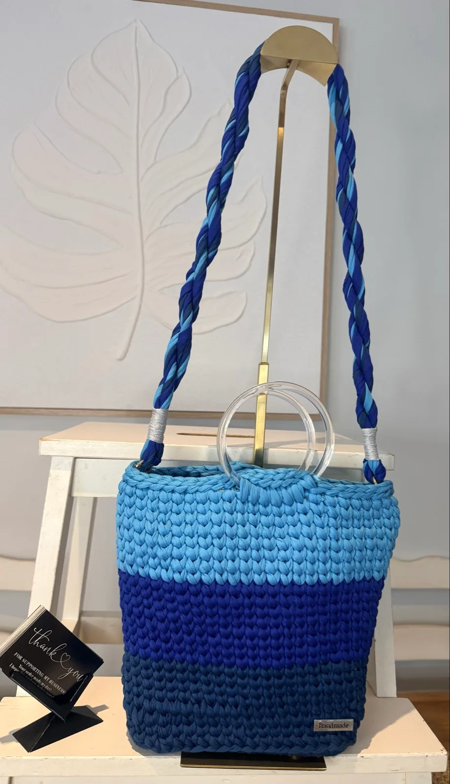 Crochet handmade bag new — photo 3
