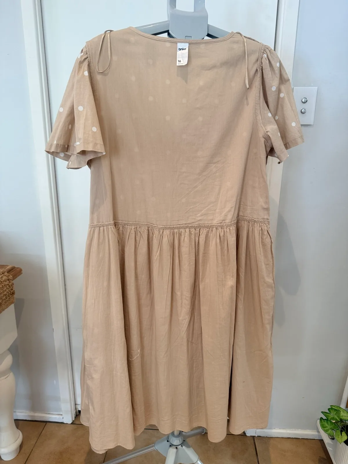 Polka Dots size 16 midi tiered dress Anko – photo 6