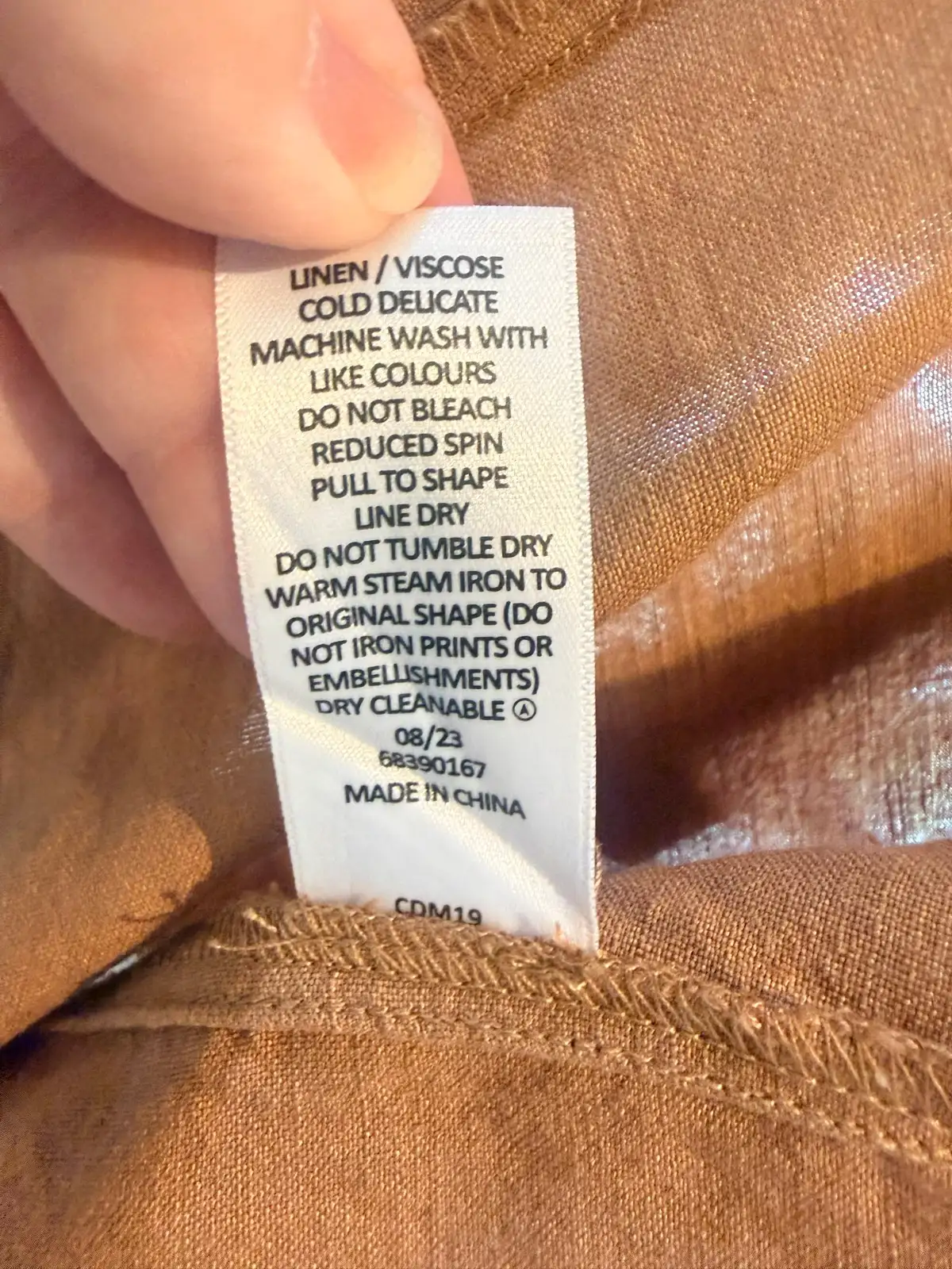 Preview Linen shirt/blouse s8 – photo 5