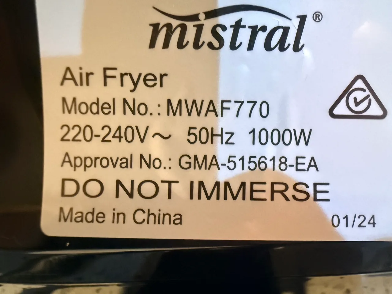 Air fryer Mistral digital small – photo 8