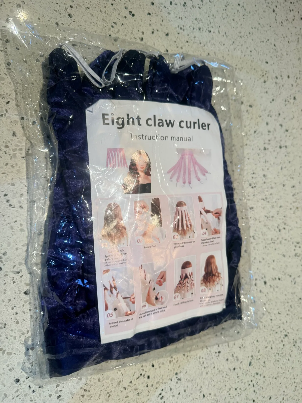 Soft hair curler 8 claw — photo 2