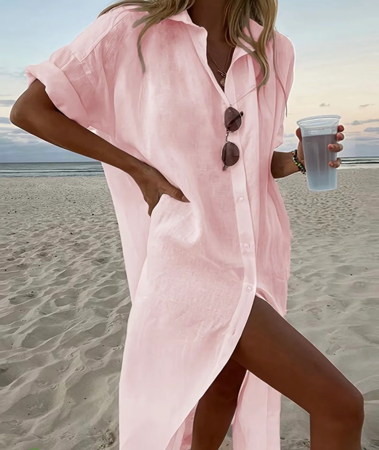 Shirt dress new size size xl — photo 2