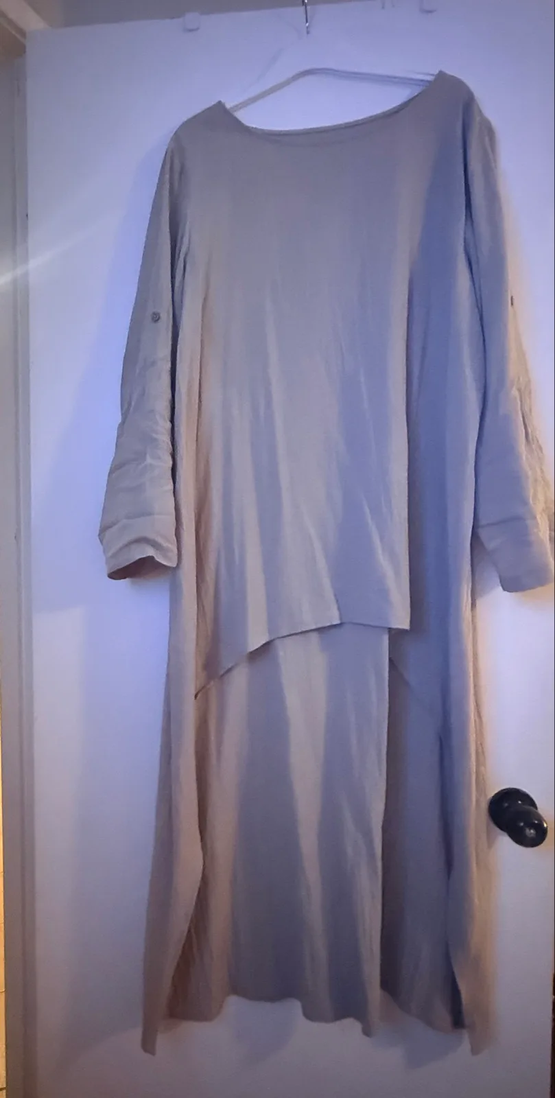 Long top khaki size XL — photo 2