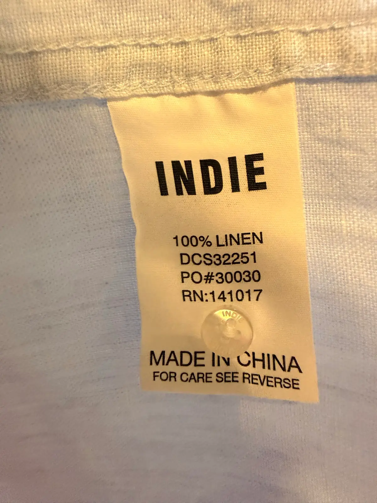 Baby Boys linen Industrie shirt size 1 – photo 5