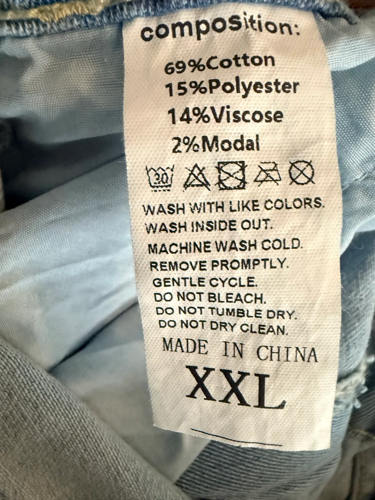 Denim overall XXL — photo 2