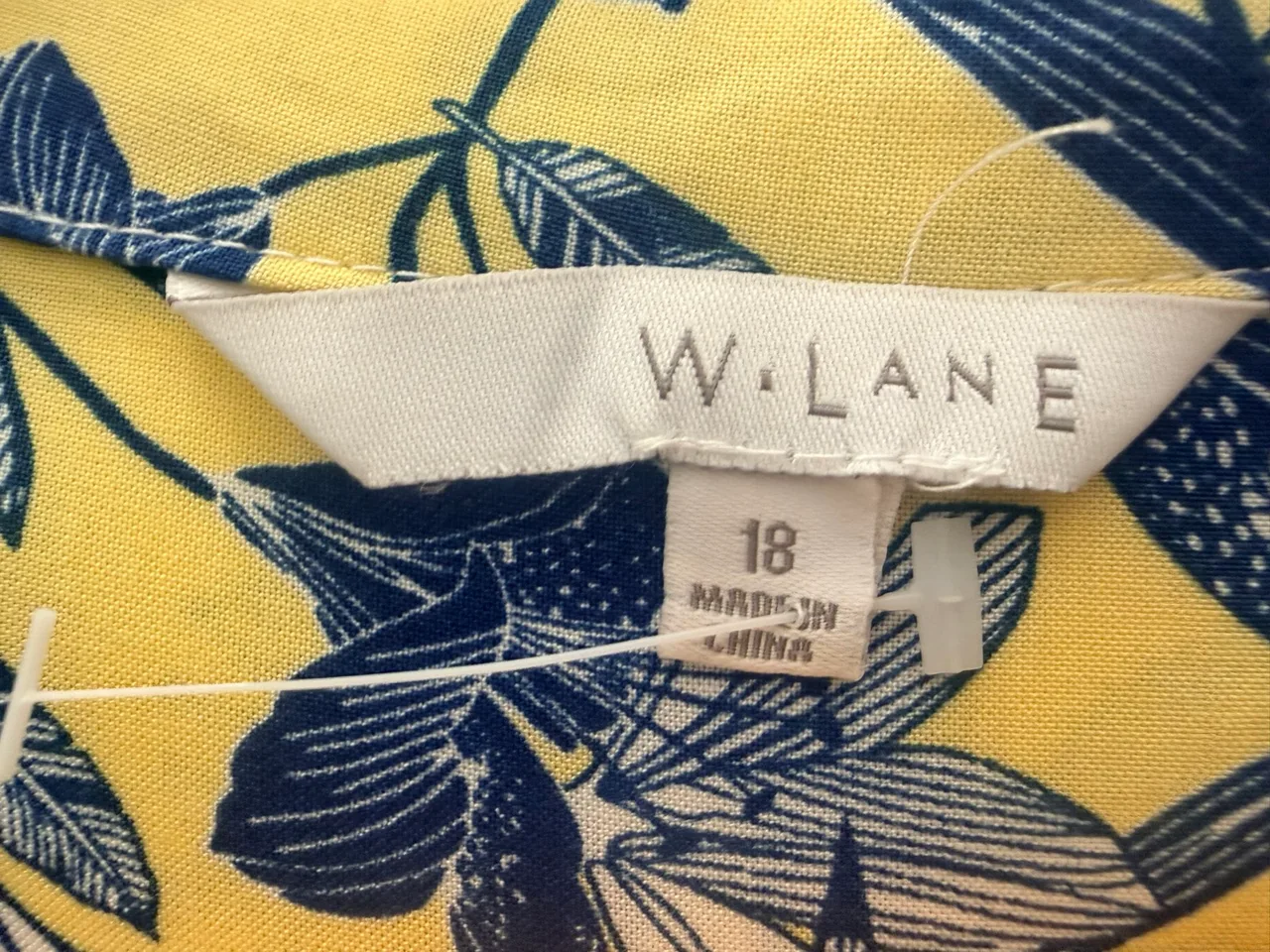 W-Lane floral shirt new — photo 3