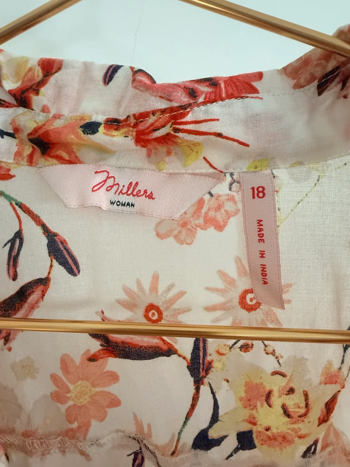 Woman’s shirt size 18 cotton long sleeve — photo 2