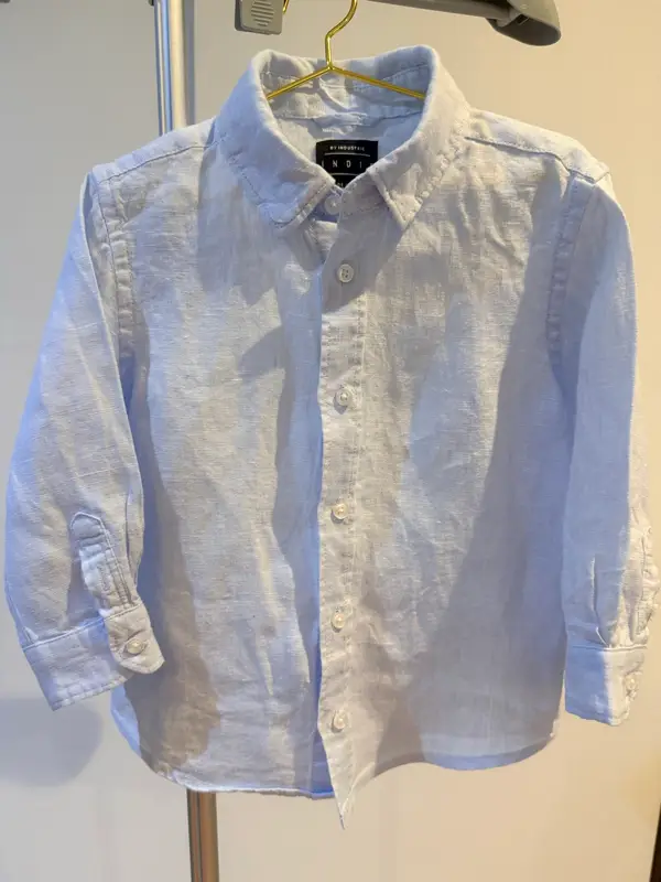 Baby Boys linen Industrie shirt size 1